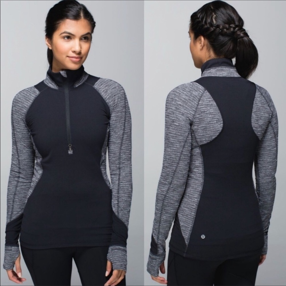 Lululemon Race Your Pace 1/2 Zip. Size 12.